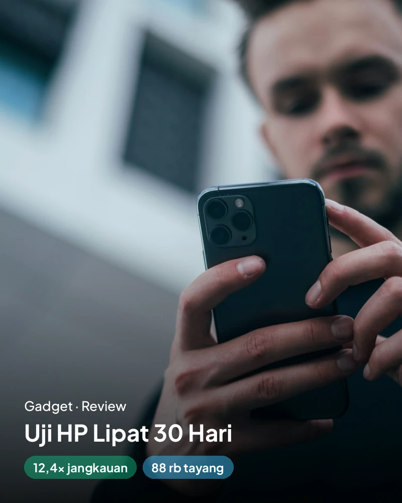 Kartu portofolio contoh: Kampanye peluncuran aplikasi